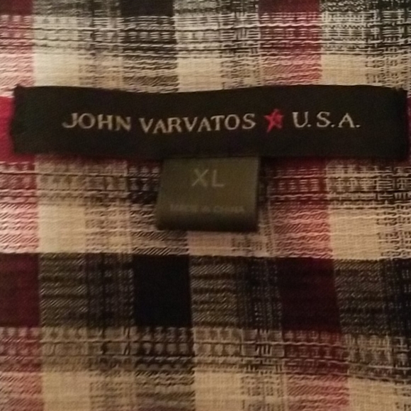 John Varvatos linen shirt NWOT - Picture 2 of 3